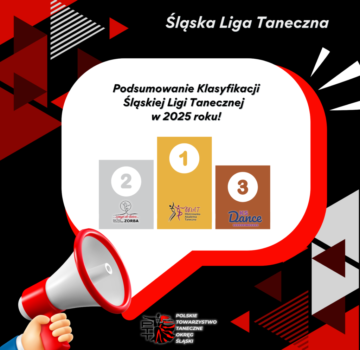 📣 Podsumowanie Klasyfikacji Śląskiej Ligi Tanecznej 2025!